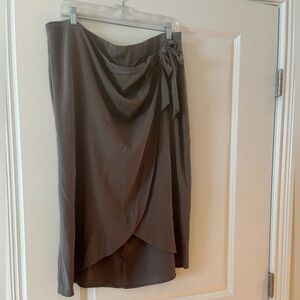 Brown tulip skirt - torrid
